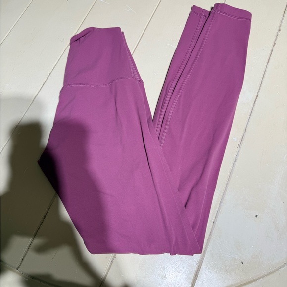 Lululemon Athletica Magenta Leggings - Picture 1 of 4